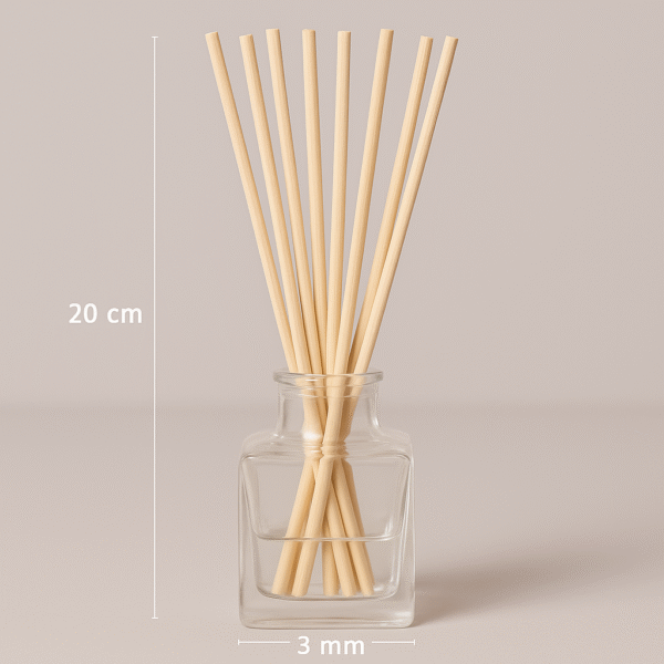 Varetas de Fibra 25 cm para difusão de aromas colorida