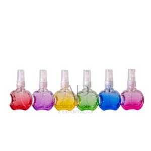 FRASCO DE VIDRO 8 ML MAÇÃ COM VÁLVULA SPRAY BOCA 13