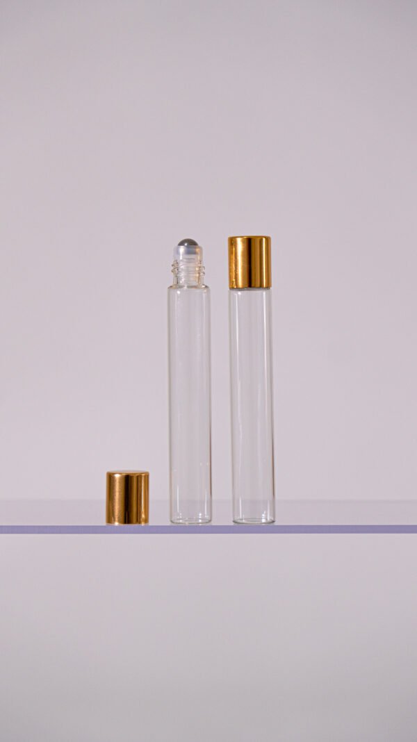 FRASCO VIDRO ROLL ON 10 ML BOROSSILICATO CLEAR - Imagem 3