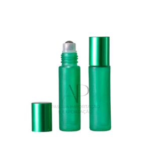 FRASCO DE VIDRO ROLL ON PREMIUM - Verde