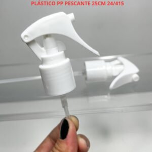 VÁLVULA EM PLÁSTICO MINI GATILHO 24/415 - BRANCA
