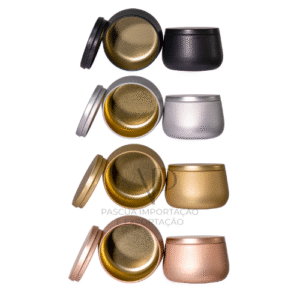 LATA EM METAL PARA VELA AROMÁTICA  120gr