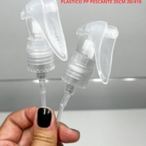 VÁLVULA EM PLÁSTICO MINI GATILHO 20/410 - TRANSPARENTE