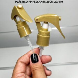 VÁLVULA EM PLÁSTICO MINI GATILHO 20/410 - OURO