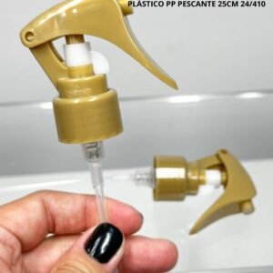 VÁLVULA EM PLÁSTICO MINI GATILHO 24/410 - OURO