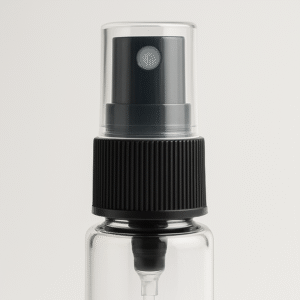 Válvula Spray Plástica para Frascos boca 13 cor Preto