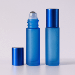 FRASCO DE VIDRO ROLL ON PREMIUM - Azul