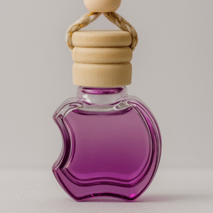 FRASCO MAÇÃ 8ML COM TAMPA DIFUSORA - ROXO