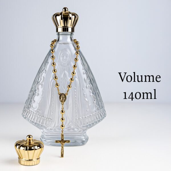 FRASCO DE VIDRO NOSSA SENHORA APARECIDA 140ML - Imagem 2