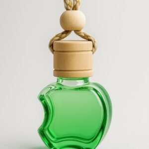 FRASCO MAÇÃ 8ML COM TAMPA DIFUSORA - VERDE