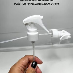 VÁLVULA EM PLÁSTICO MINI GATILHO 24/410 - BRANCA