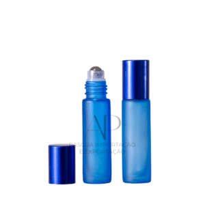 FRASCO DE VIDRO ROLL ON PREMIUM - Azul