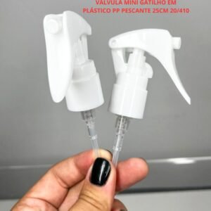 VÁLVULA EM PLÁSTICO MINI GATILHO 20/410 - BRANCA