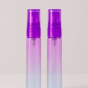 FRASCO VIDRO DEGRADE SPRAY 8 ML - ROXO E AZUL  CLARO