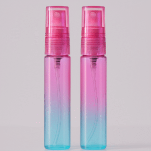 FRASCO VIDRO DEGRADE SPRAY 8 ML - ROSA E AZUL