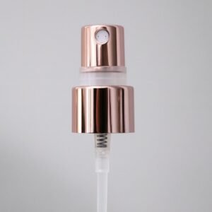 Válvula Spray Total Lux - 18/410 - Alumínio na Cor Rose Gold - Tubo Transparente 20cm